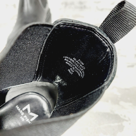 NEW Marc Fisher LTD. Women's Patrick Black Lug Sole Ankle Booties K361 - Picture 11 of 12